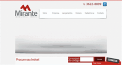 Desktop Screenshot of mirante.imb.br